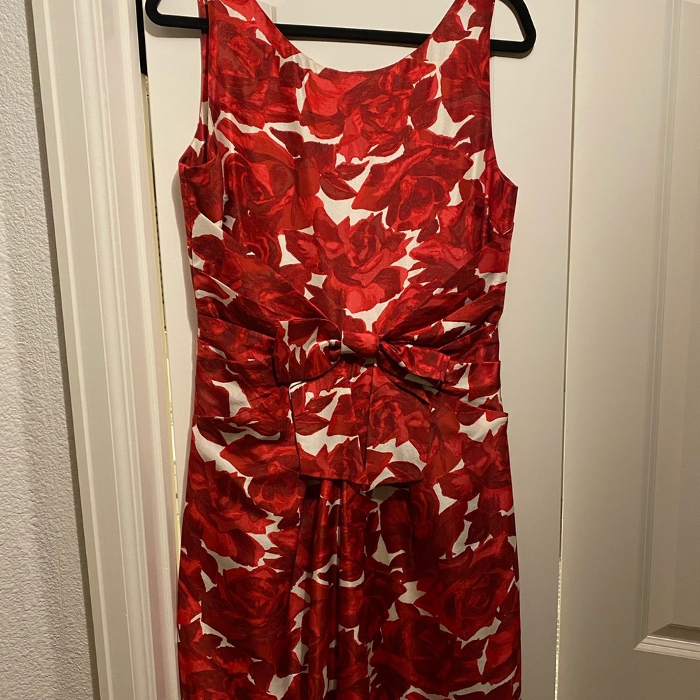 Kate Spade rose dress. Size 10. Worn once.